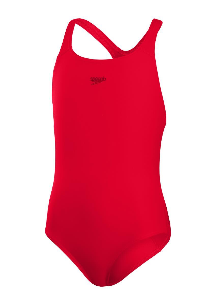 Einteiliger Badeanzug, Mädchen Speedo Eco+ Medalist 3/7