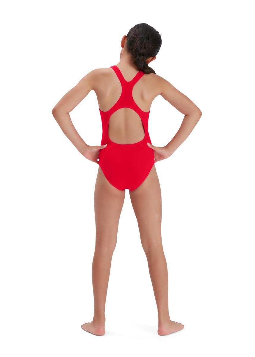 Einteiliger Badeanzug, Mädchen Speedo Eco+ Medalist 2/7