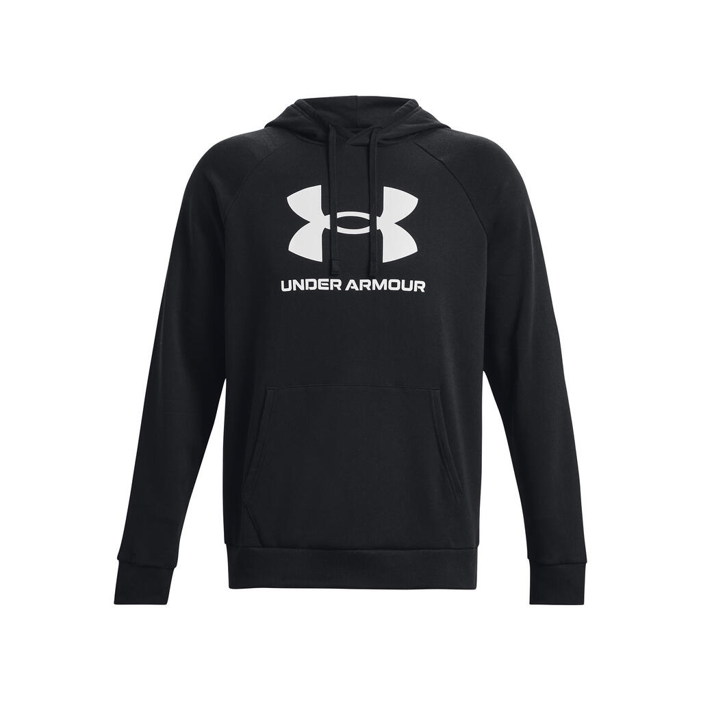 Men's Under Armour Rival Fleece Hoodie - Black