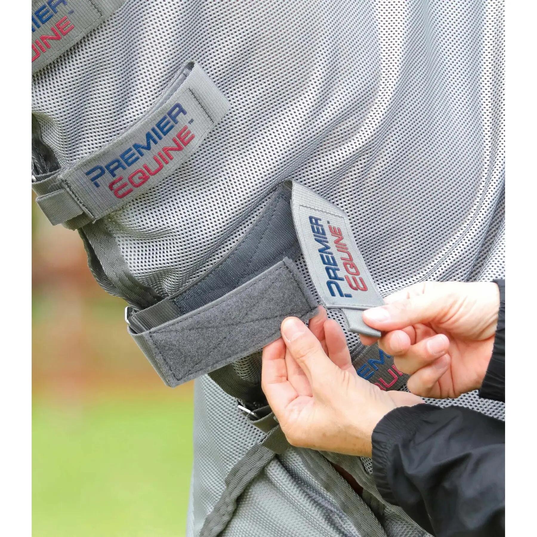 Cobertor anti-moscas para pónei com aba ventral Premier Equine Bug Buster 5/5