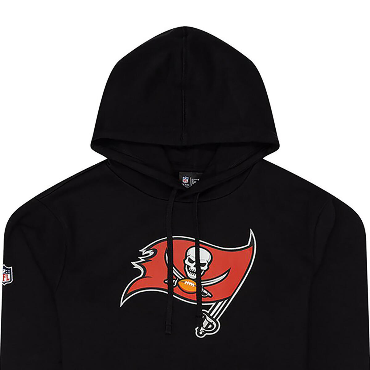 New Era Herren Hoodie NFL Tampa Bay Buccaneers Logo schwarz 3/7