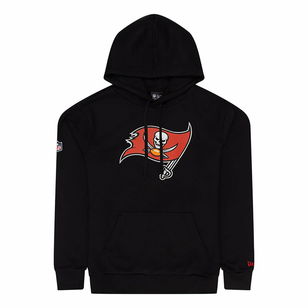 New Era Herren Hoodie NFL Tampa Bay Buccaneers Logo schwarz 1/7
