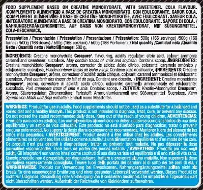 Creatine Creapure 500g Life Pro 2/4