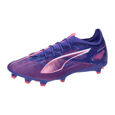 Ultra 5 pro fg/ag voetbalschoenen puma fizzy apple white bluemazing yellow blue