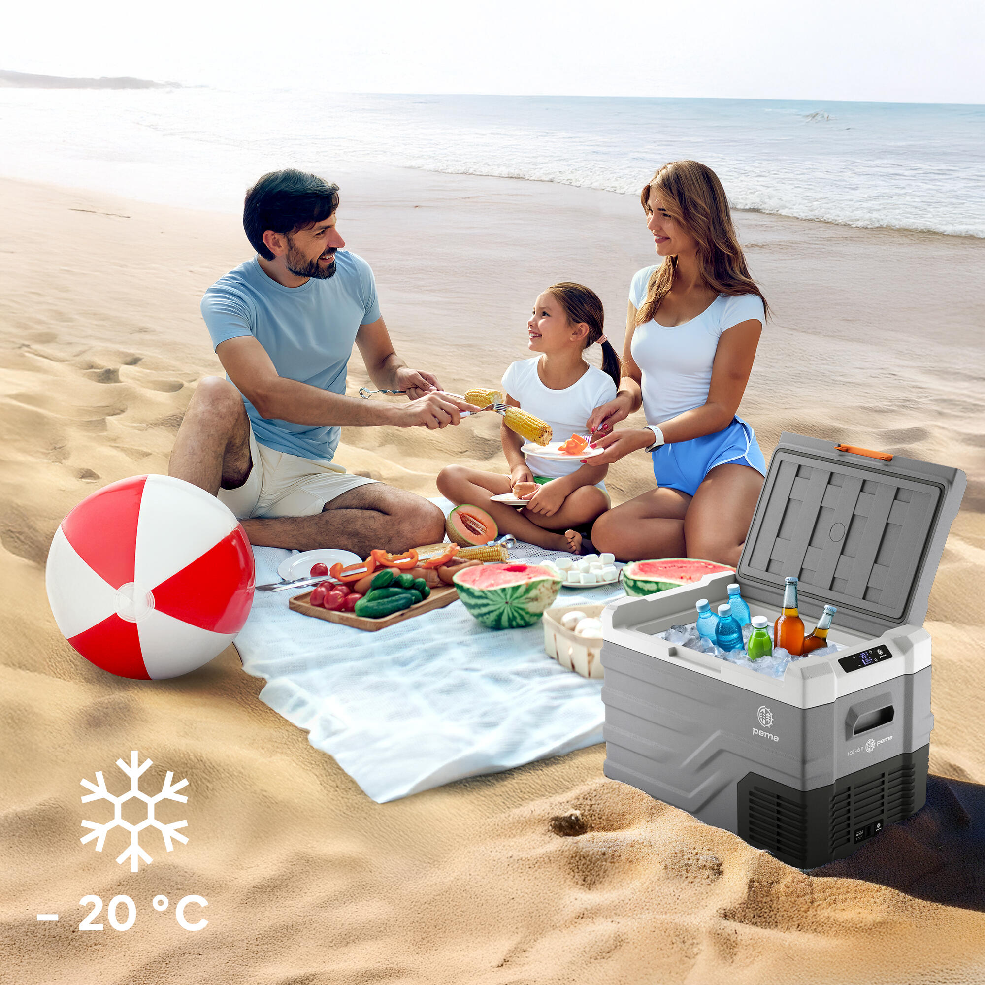 Peme Quest 40 koelbox 12/230v warm/koud 3/7
