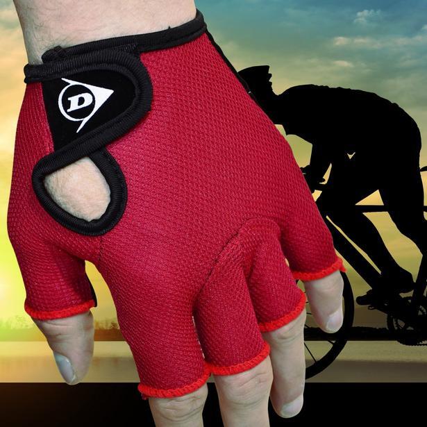 Fingerlose Überziehhandschuh, Atmungsaktiv, Leichtgewicht - Dunlop, rot 4/7