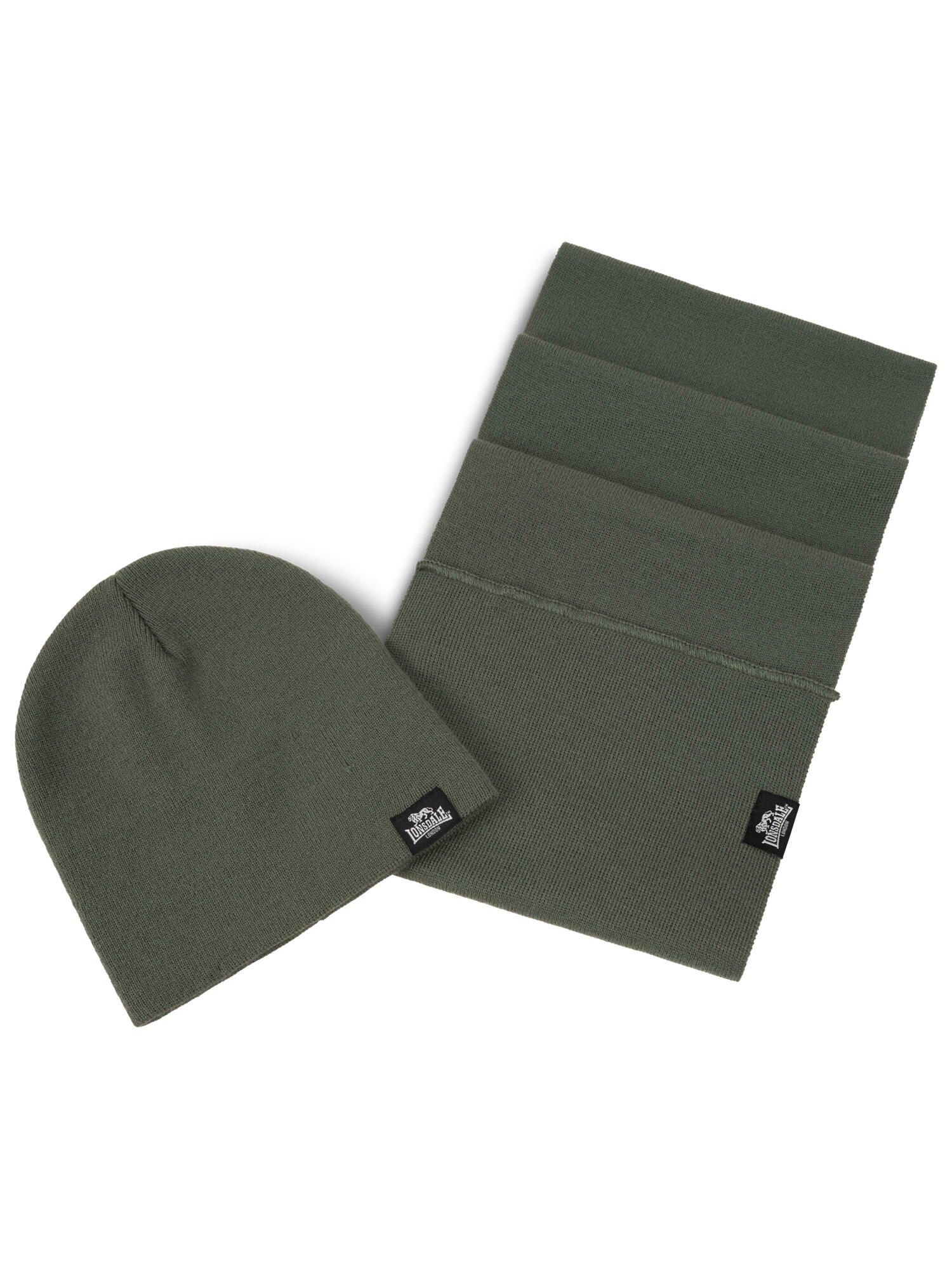 LONSDALE Uniseks sjaal en mutsenset LEAFIELD 2/5