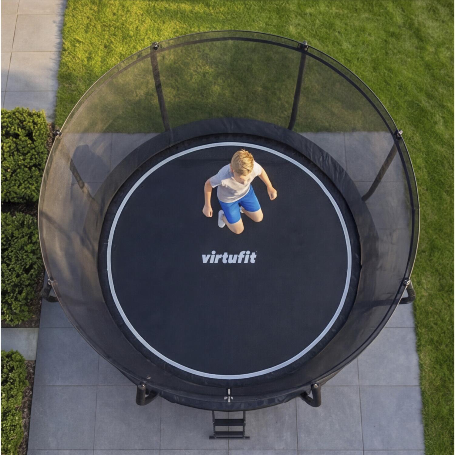 Cama elástica Premium con red de seguridad - Redonda - 366 cm 4/8