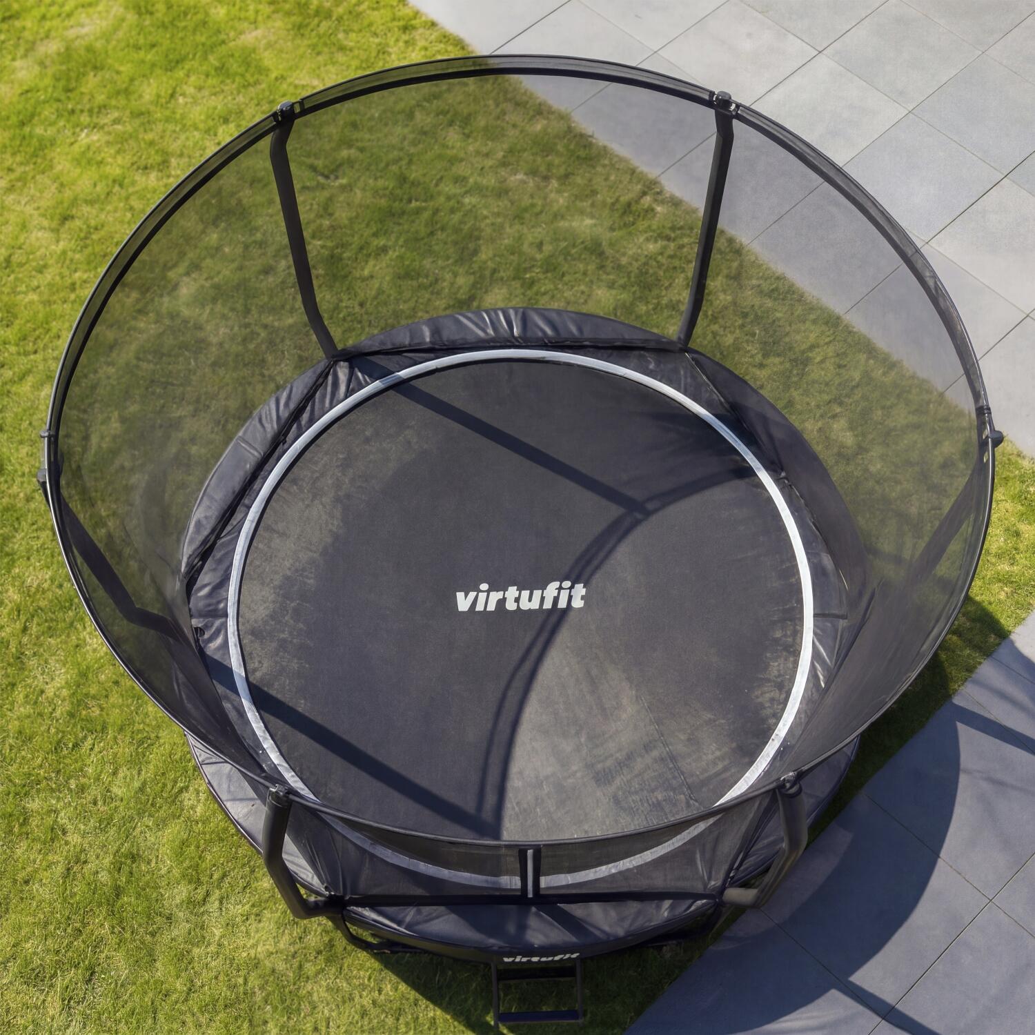 Cama elástica Premium con red de seguridad - Redonda - 305 cm 4/8