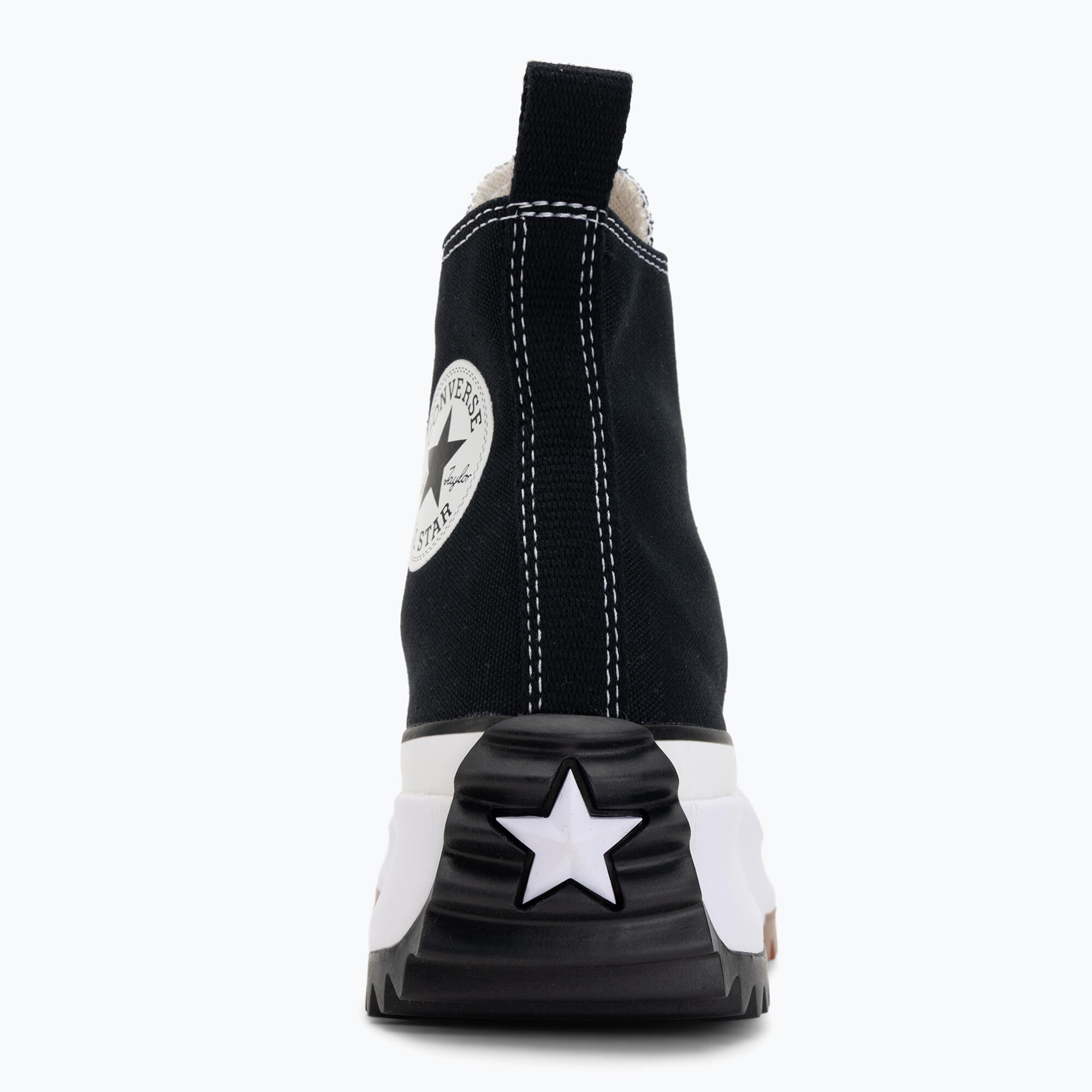 Women's Converse Run Star Hi Platform Black Sneakers 6/7