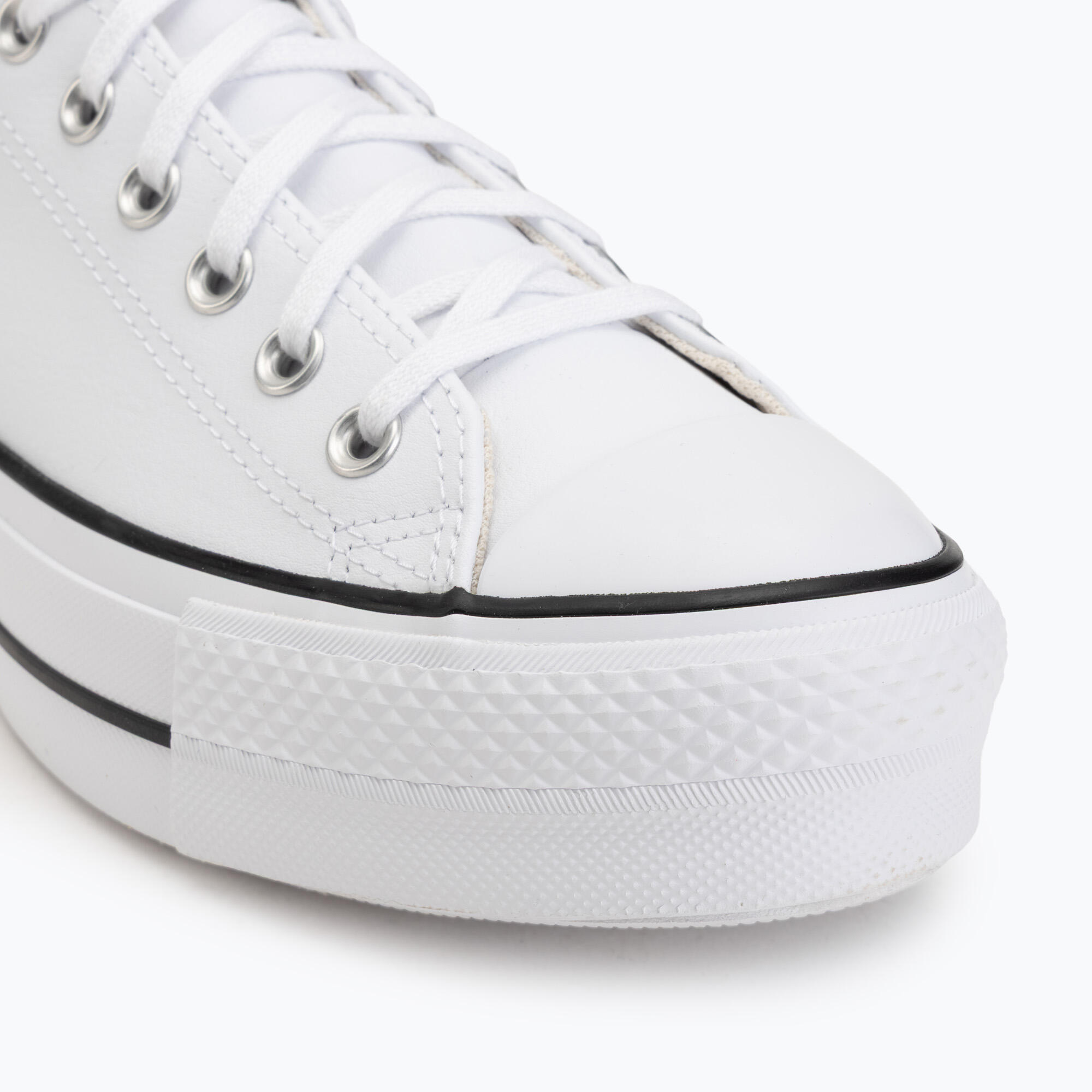 Sneakers para Mujer Converse All star lift clean leather Blanco 7/7