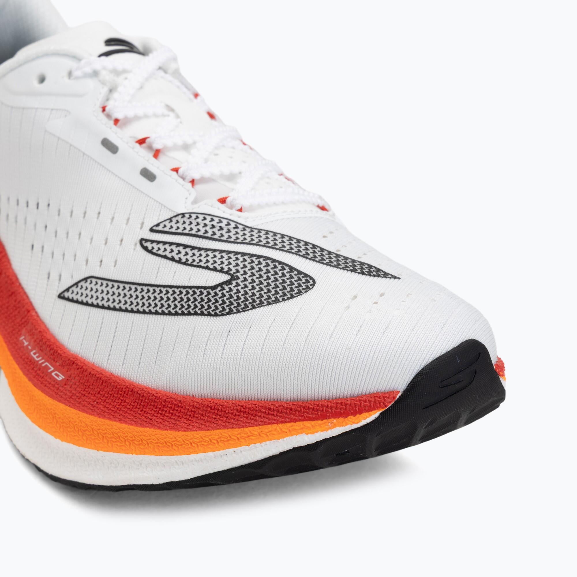Scarpe da corsa Skechers Aero Razor bianco/arancione da uomo 7/7