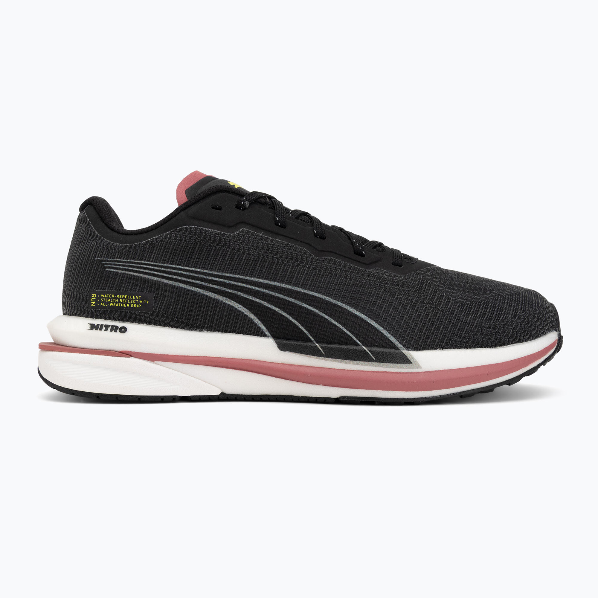 Puma Speed Nitro WTR Damskie Sneakers Czarno-Białe Różowe 37 2/7