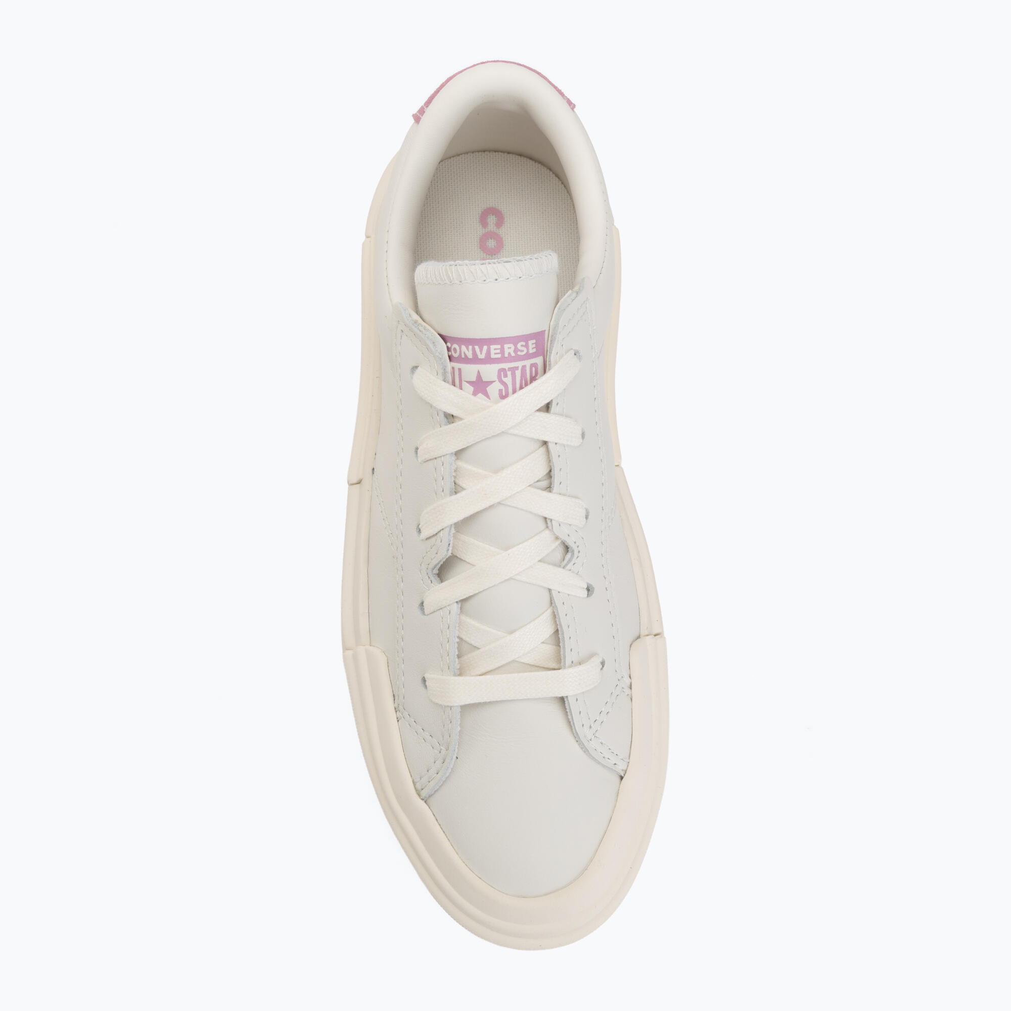 CONVERSE SCARPA CRUISE LEATHER DONNA WHITE 5/7