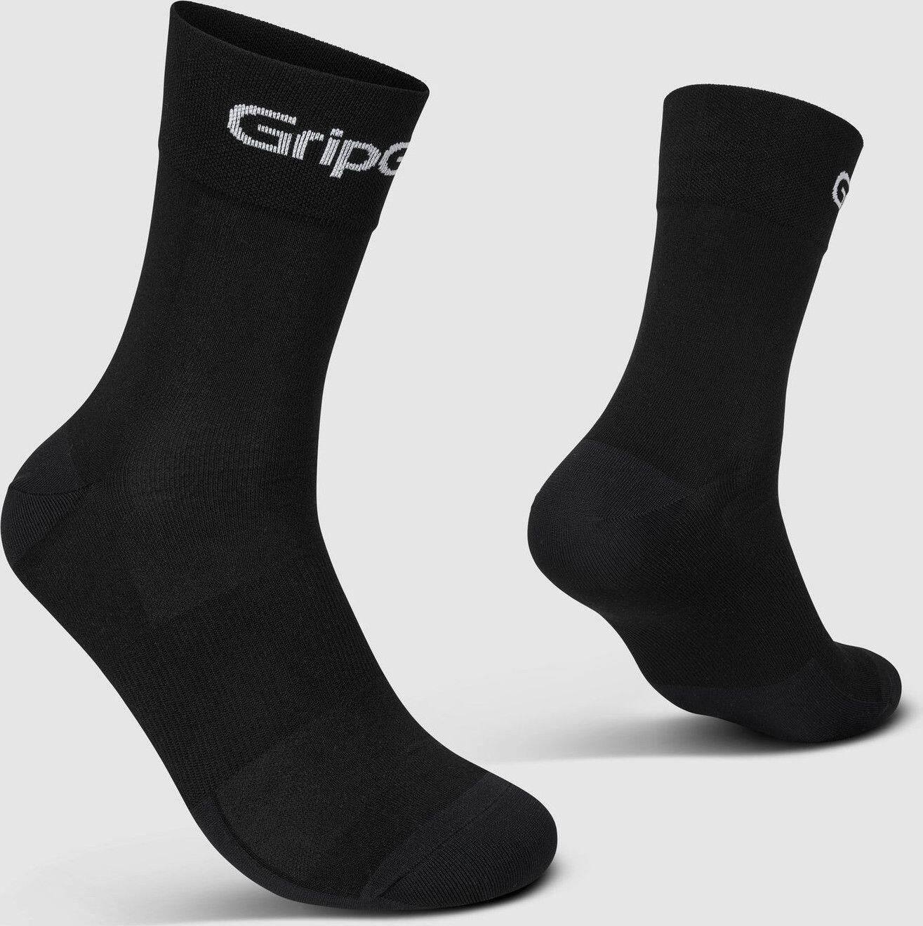 Calcetines GripGrab Ride Regular Negro (paquete de 3) 2/6