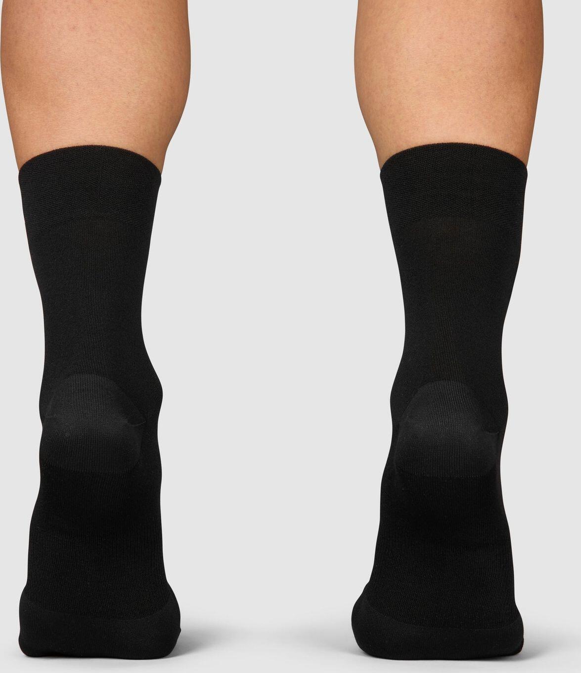 Calcetines GripGrab Ride Regular Negro (paquete de 3) 4/6