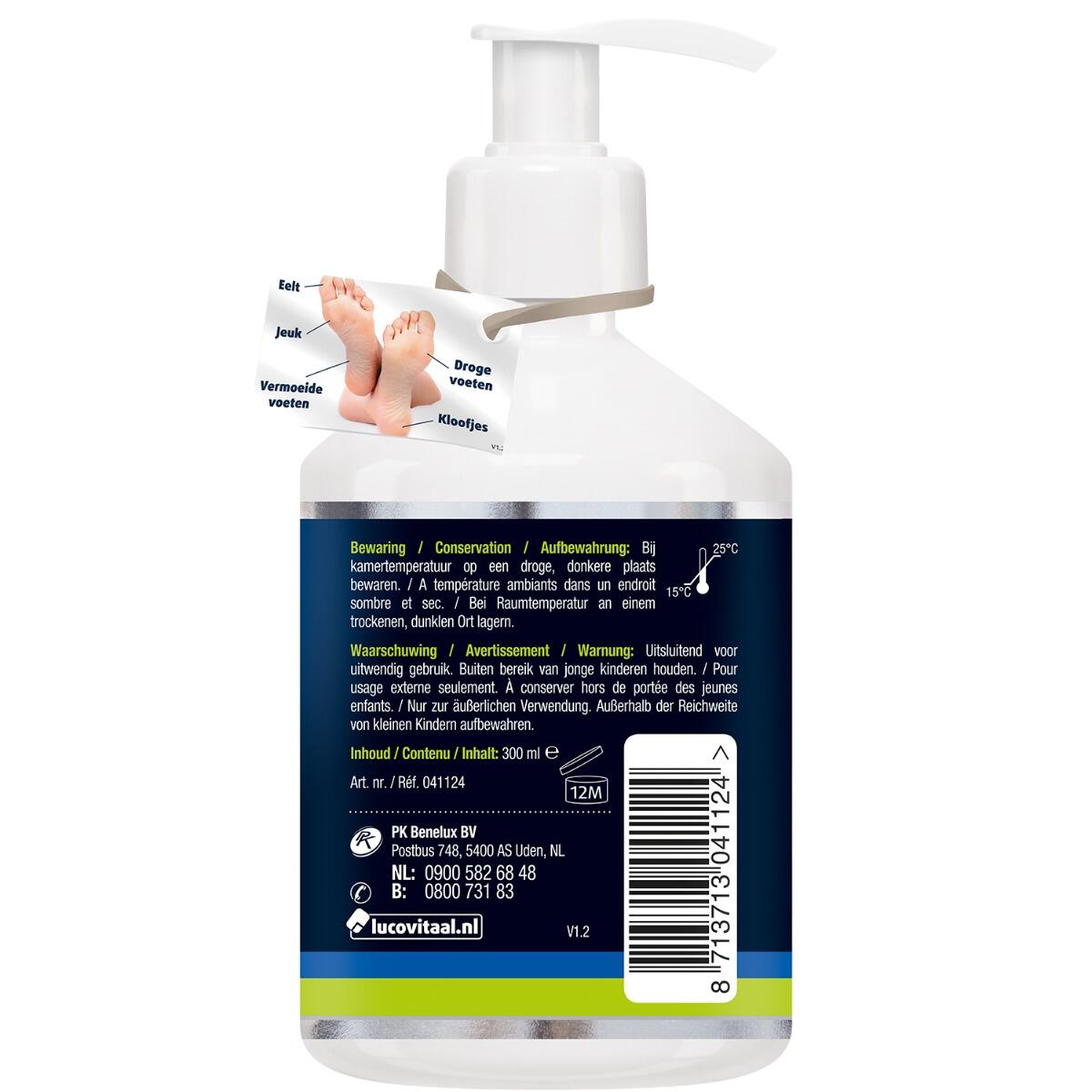 Lucovitaal Voetenwonder zalf 300 ml 3/5