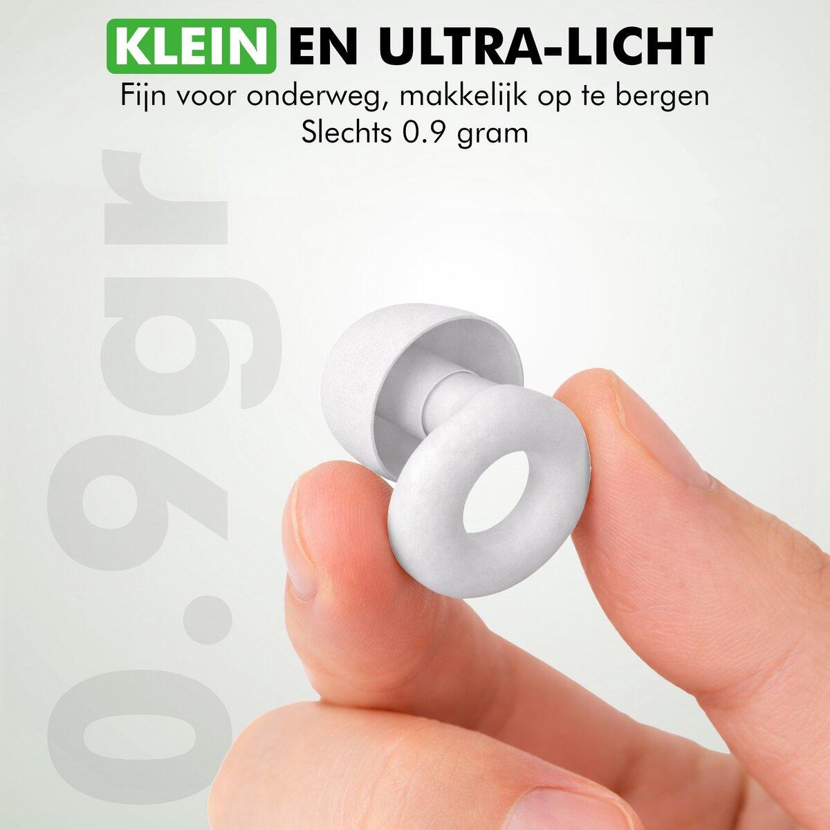 Oordopjes Slapen 26dB Herbruikbaar 4/4