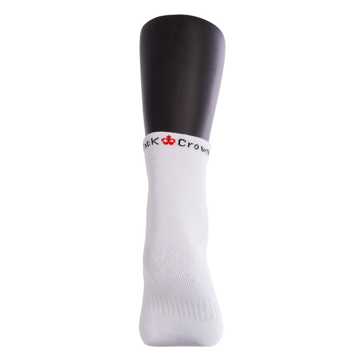 Black Crown Pro Ankle Socks Blanco 35-38 3/4