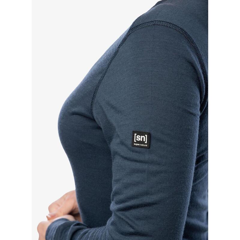 Bluză termică cu mâneci lungi pentru femei super.natural Tundra 175