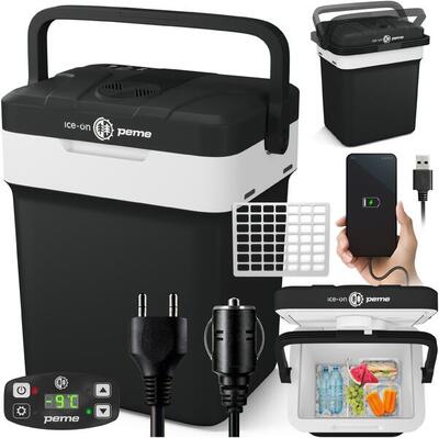 Frigo Portatile Peme Ice-on Essential 26L 12/230v per campeggio auto