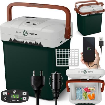 Glaciere électrique de camping Peme Ice-on Essential 23L 12/230v portable