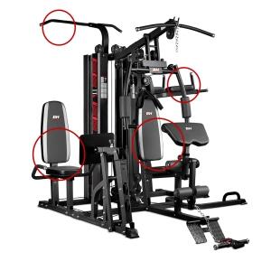 Fitness-Multistation TT-4 G159B für den semiprofessionellen Gebrauch 4/7