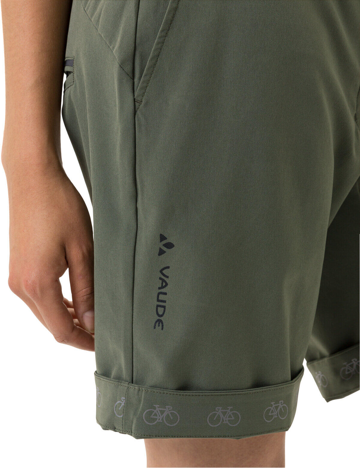 Pantalón corto mujer VAUDE Cyclist 5/7