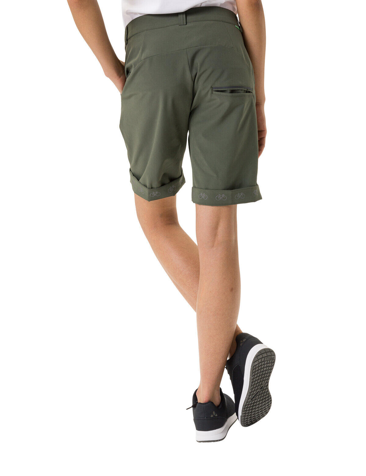 Pantalón corto mujer VAUDE Cyclist 4/7
