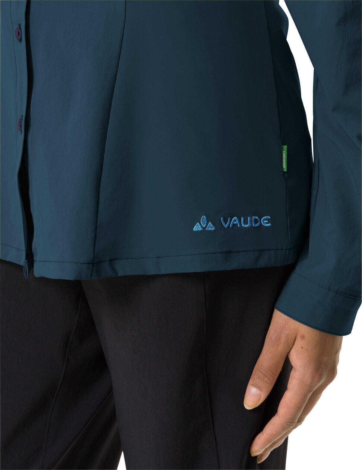 Camisa de mangas compridas mulher VAUDE Farley Stretch 5/7