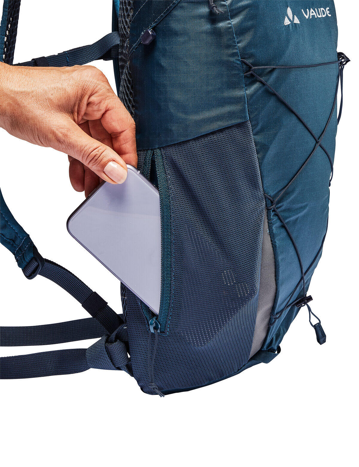 Bolsa de transporte de poliéster reciclado VAUDE Uphill 6/7