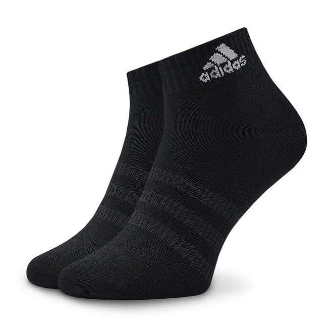 Adidas Unisex Sokken IC1283 T SPW Ank 3P in Grijs/Wit/Zwart 5/5
