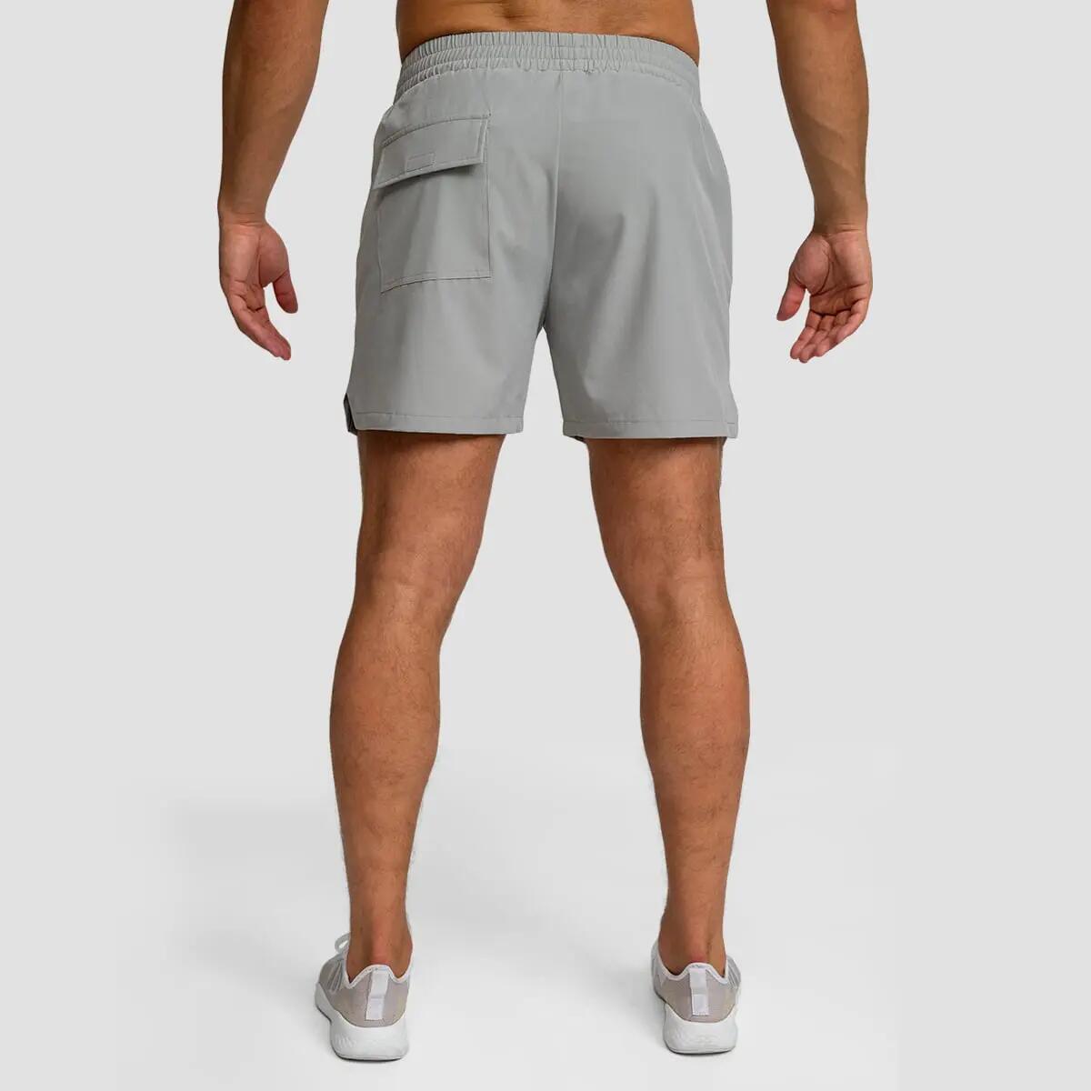 Šortky pánské fitness regular fit TRN s kapsami na zip 2/6