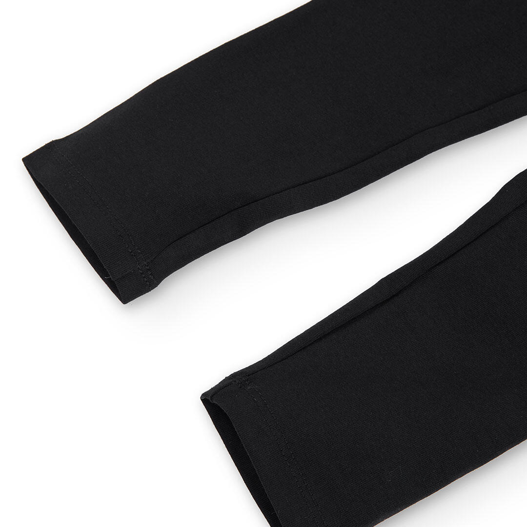 Legging color negro 4/4