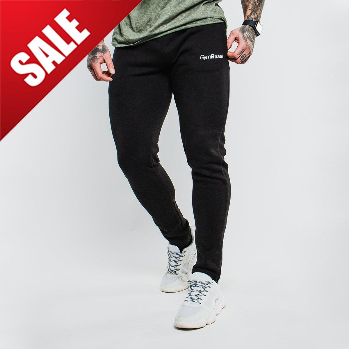 Pantaloni uomo slim neri Slimfit 2/6