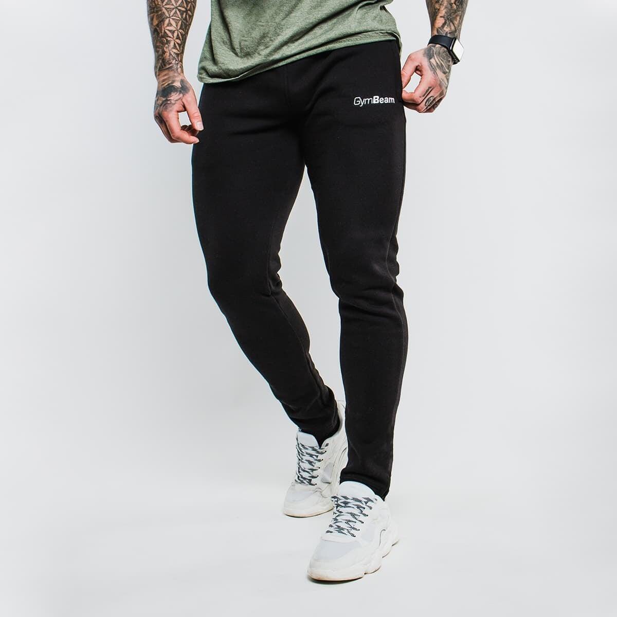 Pantaloni uomo slim neri Slimfit 4/6