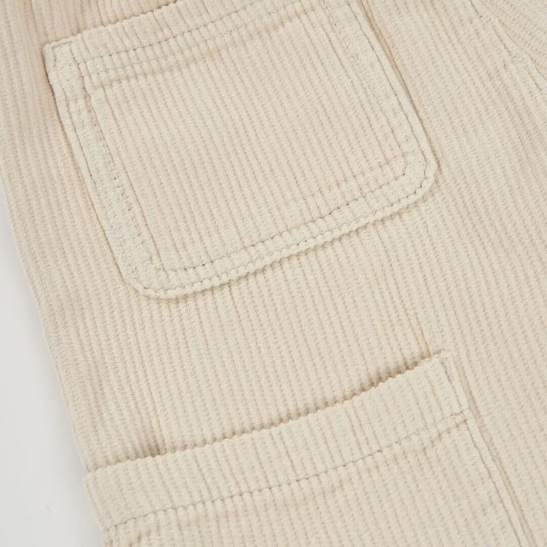 Pantalón pana niño beige con bolsillos 4/4