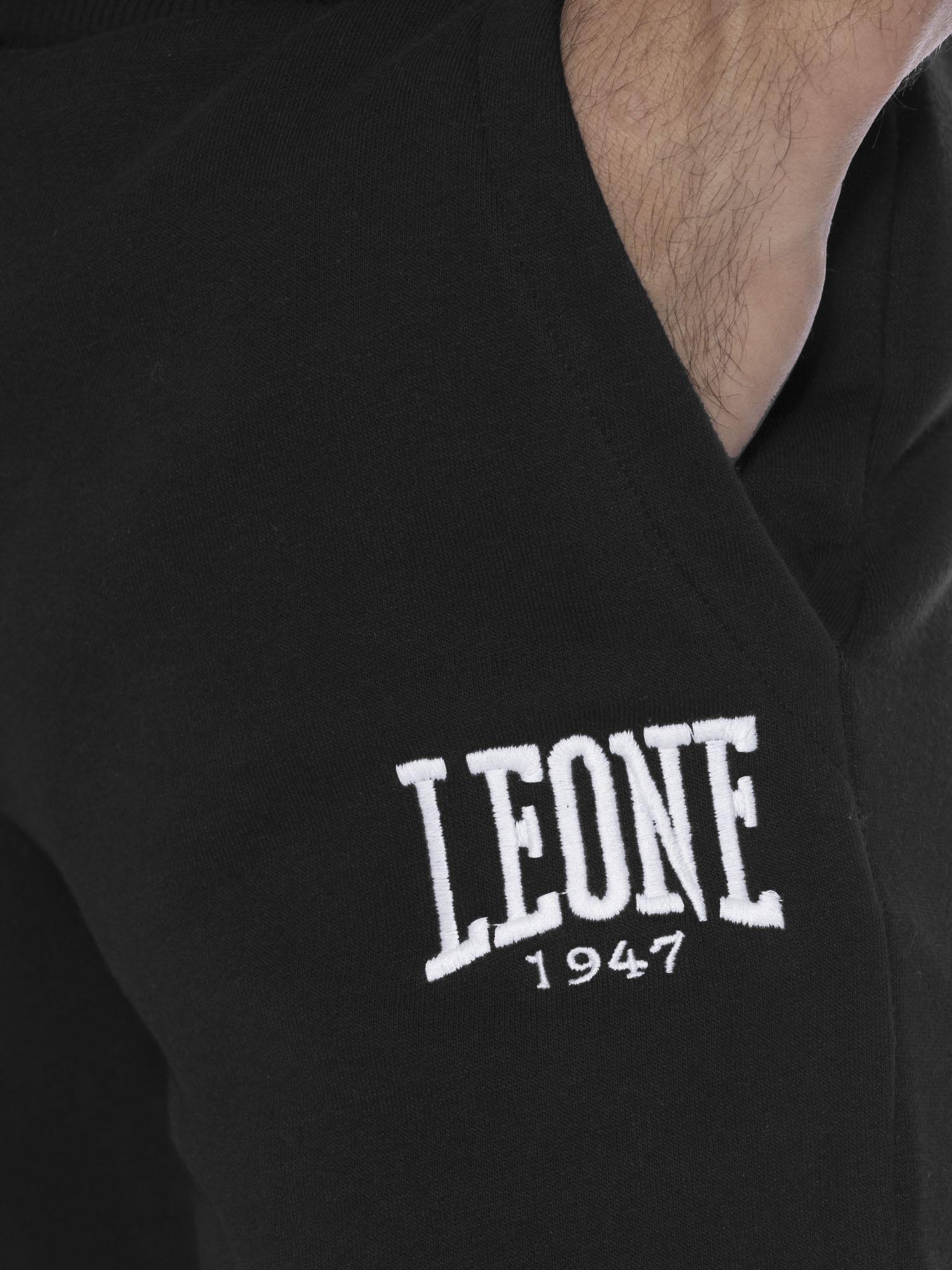 Spodnie męskie z haftowanym logo Leone 1947 Apparel 4/6