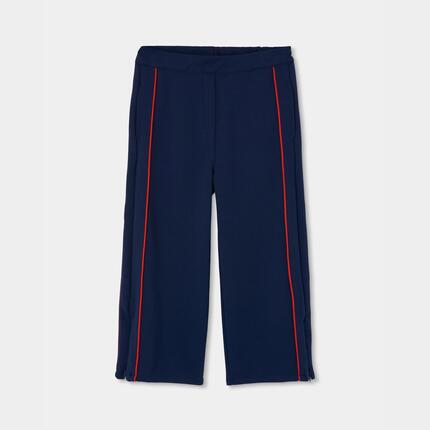 Pantalon fille avec bande latérale