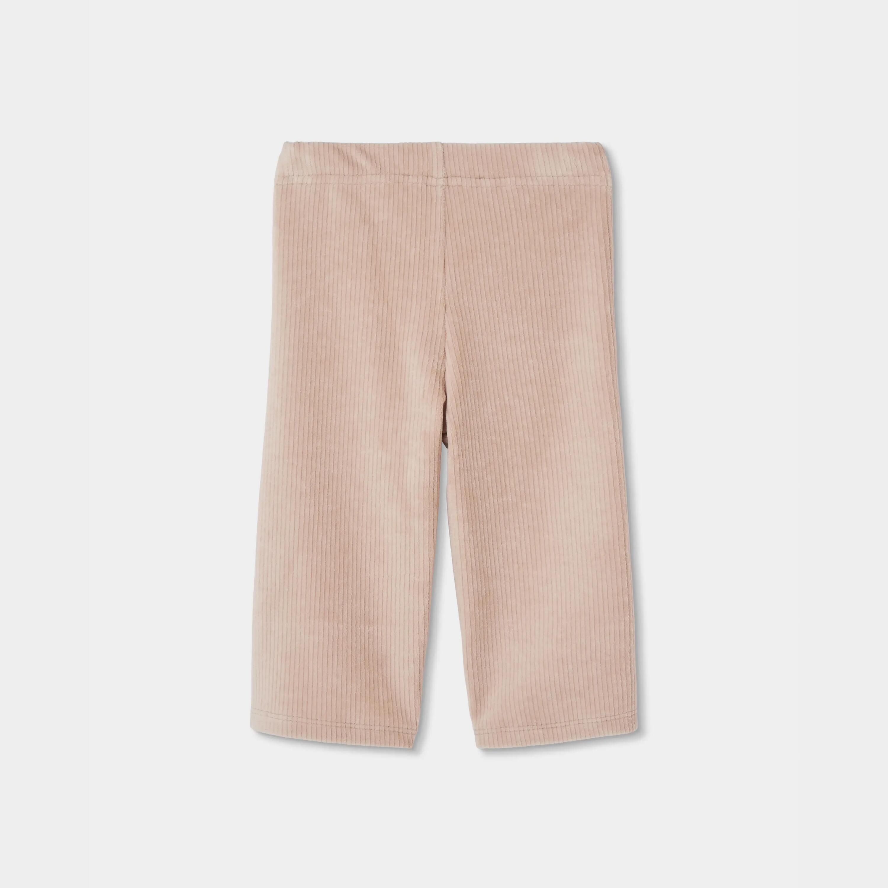 Pantalón pana niña beige 2/4