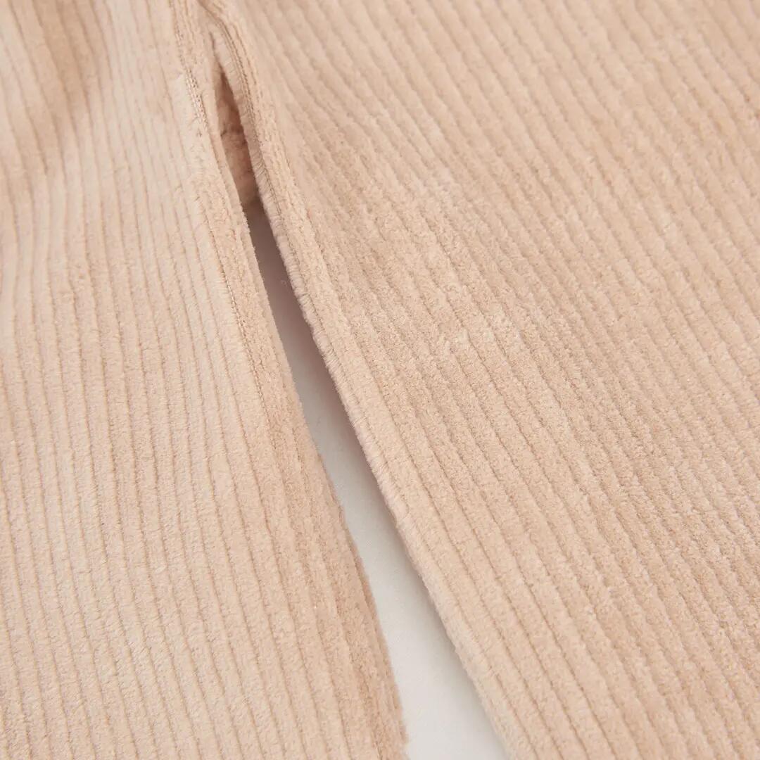 Pantalón pana niña beige 4/4
