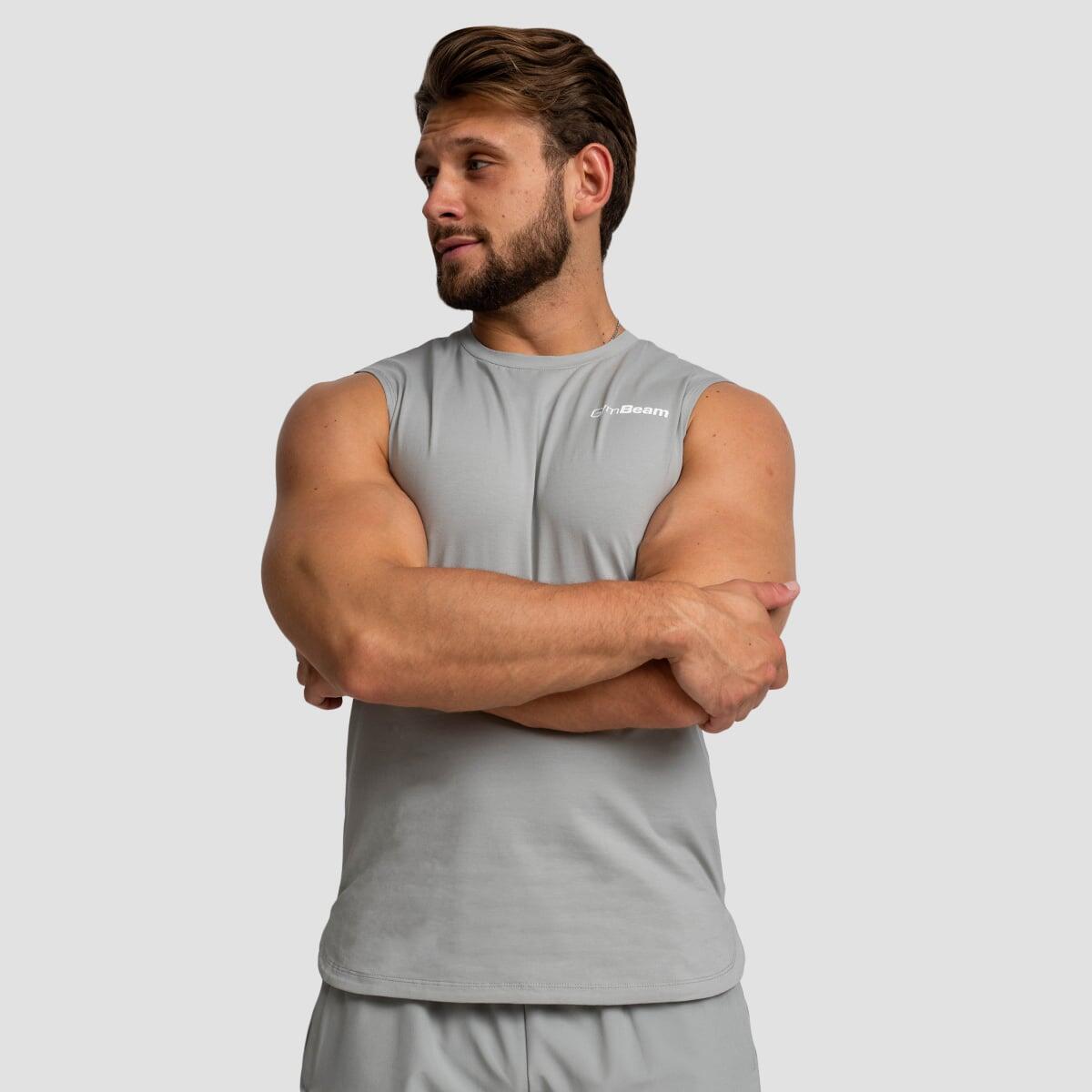 Canotta uomo fitness traspirante grigia TRN 2/7