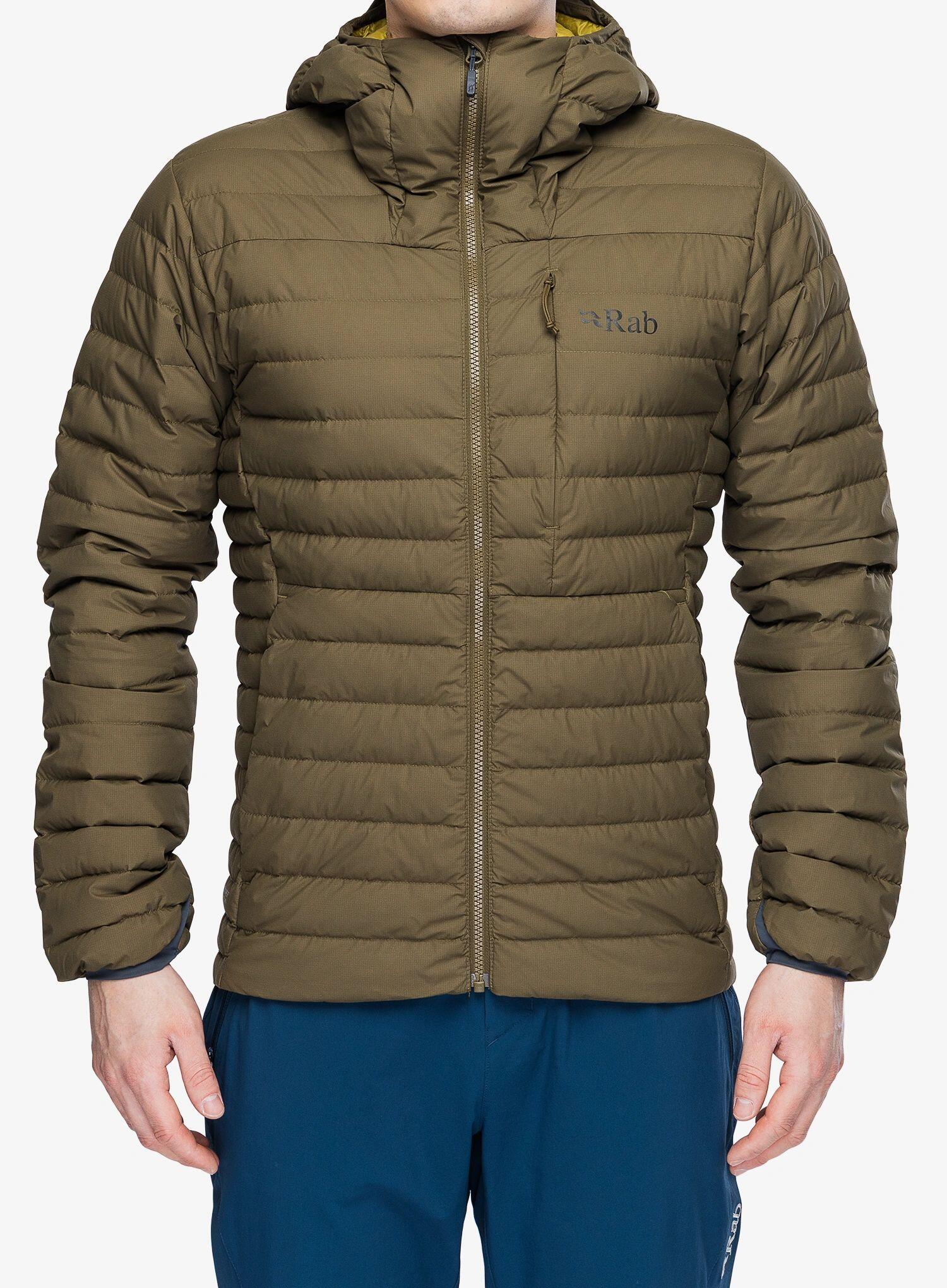 Kurtka puchowa Rab Microlight Windstopper Hoody 1/7
