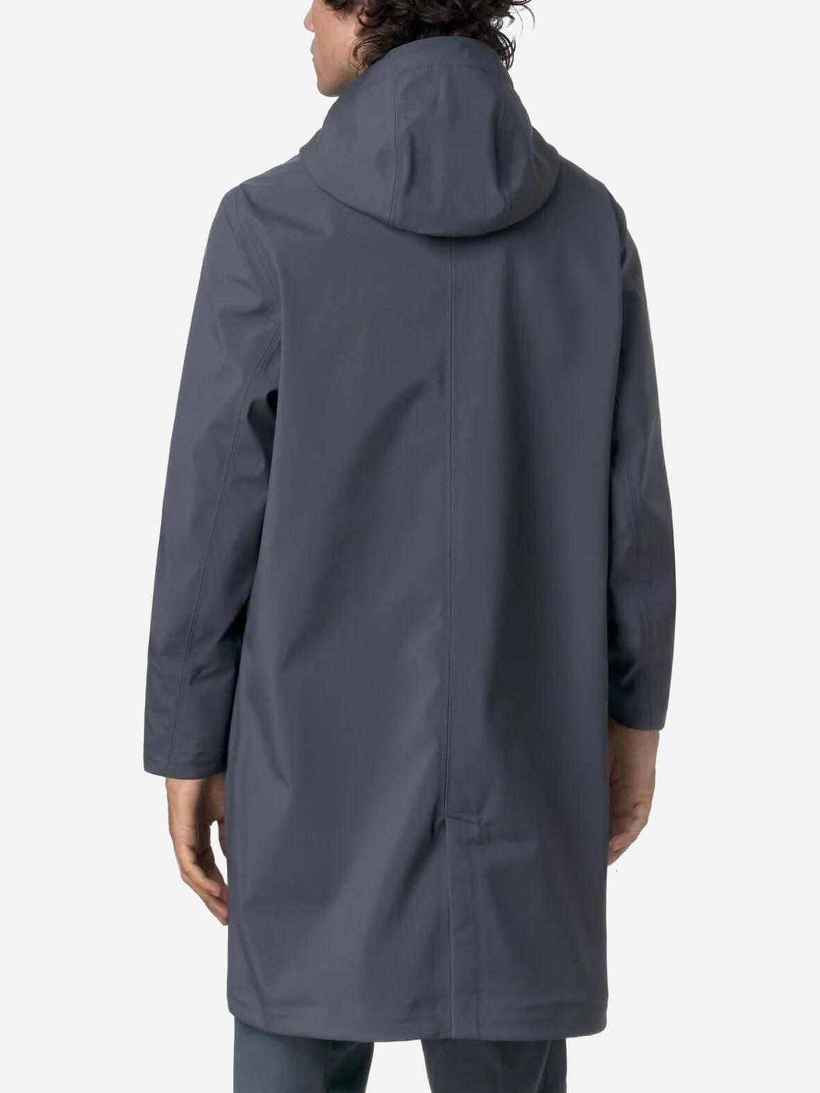 Parka K-WAY Thomas Bonded B2h Blue Airforce 3/4