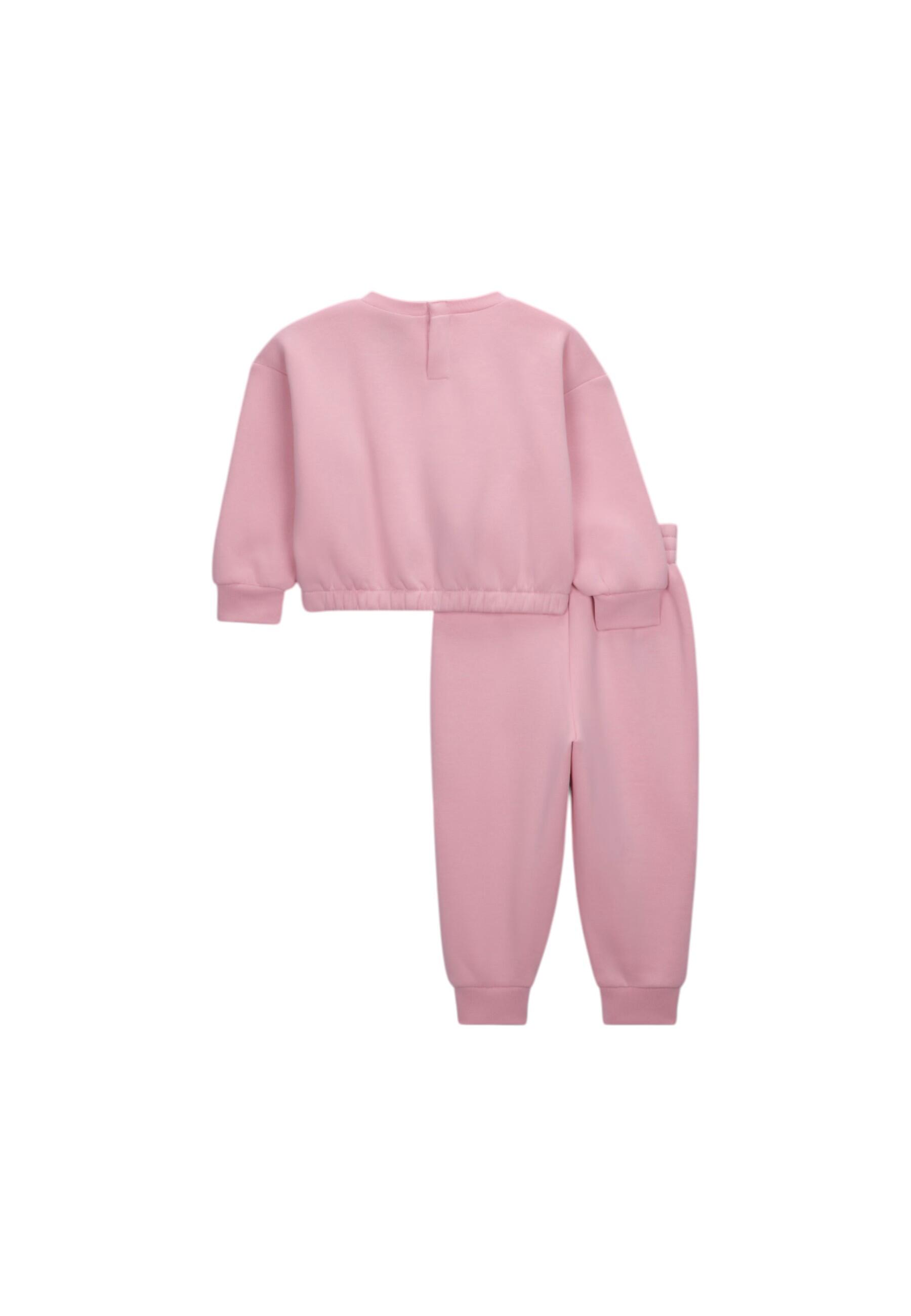 Vestido niña Nike Sportswear rosa 2/3