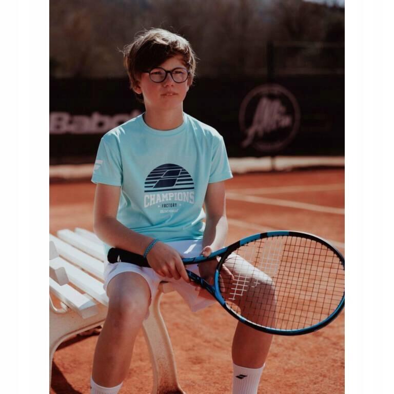 BOYS' BABOLAT EXS GRAPHIC TEE 5/6