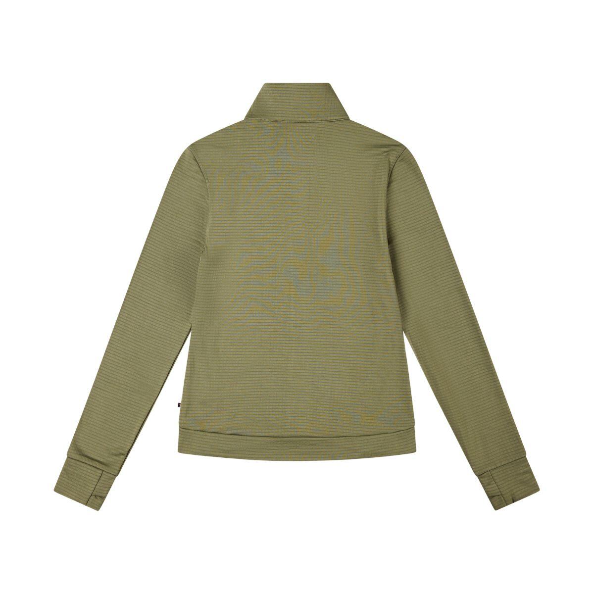 Veste Outdoor Femme - Structure Gaufrée - Vert Olive 4/4