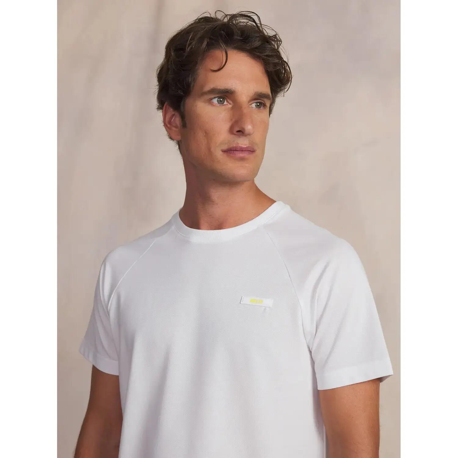 T-shirt manches courtes homme MAELLTEE - blanc 5/5