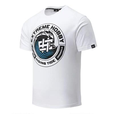 Katoenen t-shirt voor heren extreme hobby wave