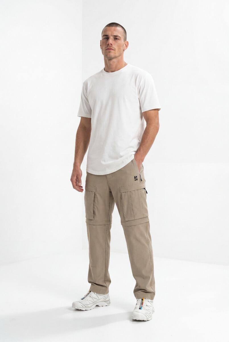 Outdoor T-shirt Merinowol - Heren - SOLX - Off White 2/4